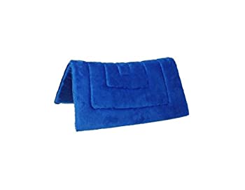 【中古】【輸入品・未使用】(Royal Blue) - Tough 1 Tough-1 Pony Size Western Double fleece Pad