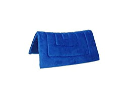 【中古】【輸入品・未使用】(Royal Blue) - Tough 1 Tough-1 Pony Size Western Double fleece Pad