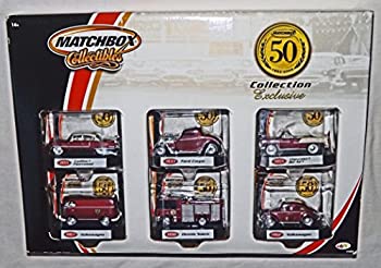 【中古】【輸入品・未使用】Matchbox 50th Anniversary Collection Exclusive Set: 1955 Cadilac Fleetwood%カンマ% 1933 Ford Coupe%カンマ% 1955 Chevrolet Bel Air%カンマ%
