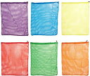 【中古】【輸入品・未使用】Sportime 030187 Heavy-Duty Mesh Storage Bags - 24 x 36 In, Set - 6(4)