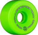 (57mm%カンマ% Green) - Rollerbones Team Logo 101A Recreational Roller Skate Wheels (Set of 8)