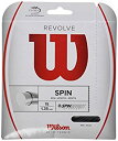 【中古】【輸入品・未使用】Wilson Revolve テニスストリング ブラック 17ゲージ