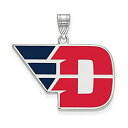 【中古】【輸入品・未使用】LogoArtスターリングシルバーUniversity of Dayton LargeエナメルペンダントW/チェーン(4)
