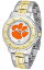 【中古】【輸入品・未使用】Clemson Tigers競合他社ツートンカラーメンズ腕時計