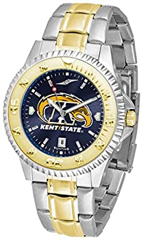 【中古】【輸入品・未使用】Kent State University Men 'sステンレススチールとゴールドトーン腕時計