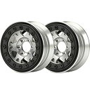 【中古】【輸入品・未使用】Proline Pro-forge 1.9 6-lug Clear/black Beadloc Wheels