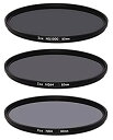 【中古】【輸入品・未使用】ICE 82mm スリムNDフィルターセット ND1000 ND64 ND8 ニュートラルデンシティー 82 10 6 3ストップ 光...