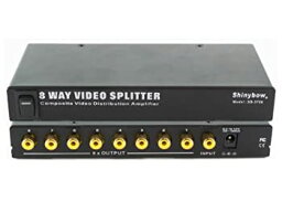 【中古】【輸入品・未使用】1x8 SHINYBOW COMPOSITE VIDEO DISTRIBUTION AMPLIFIER by Shinybow