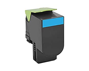 šۡ͢ʡ̤ѡLexmark 800XCG - Extra High Yield - cyan - original - toner cartridge LCCP%% LRP - for Lexmark CX510de%% CX510dhe%% CX510dthe