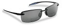 yÁzyAiEgpzFlying Fisherman 7305BA-200 Cali Polarized Sunglasses&#44; Black Frames With Amber Reader Plus 2.00 Lenses