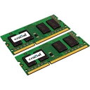 【中古】【輸入品 未使用】MICRON CPG CT2KIT51264BF160BJ / 8 GB (2 x 4 GB) - DDR3 SDRAM - 1600 MHz DDR3-1600/PC3-12800 - Non-ECC - バッファなし - 204ピン - SoDIMM