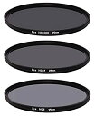 【中古】【輸入品・未使用】ICE 95mm スリムNDフィルターセット ND1000 ND64 ND8 ニュートラルデンシティー 95 10 6 3ストップ 光...