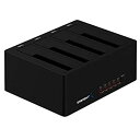 【中古】【輸入品・未使用】Sabrent 4-Bay USB 3.0 SATA 2.5インチ/3.5インチ SSD/HDD ドッキングステーション (DS-U3...