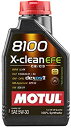 【中古】【輸入品 未使用】Motul 8100 X-Clean EFE 5W30 1リットル