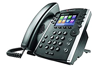 【中古】【輸入品・未使用】Vvx 411 12-line Desktop Phone Gigabit Ethernet With Hd Voice. Compatible Partner Platforms 20. Poe. Ships Without Power Supply.