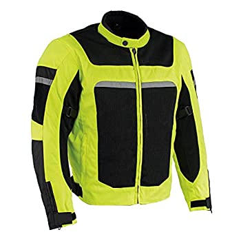 šۡ͢ʡ̤ѡMilaukee performance-men 'sʥ/å女Moto Jacket w / armor-blk /ͥgreen-2?X