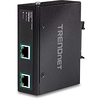 【中古】【輸入品 未使用】TRENDnet Industrial Gigabit PoE Extender カンマ TI-E100 カンマ Single Port PoE カンマ Power Over Ethernet カンマ Supports PoE (15.4W) and PoE