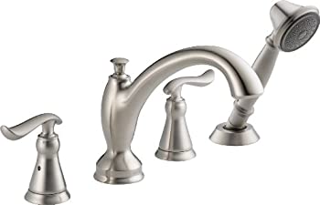 Delta T4794-SS Linden Roman Tub with Handshower Trim%カンマ% Stainless by DELTA FAUCET
