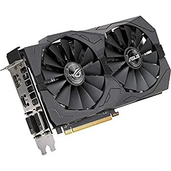 【中古】【輸入品 未使用】ASUS ROG-STRIX-RX570-O4G-GAMING OC Edition GDDR5 DP HDMI DVI VR Ready AMD Graphics Card 並行輸入品