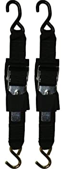 【中古】【輸入品・未使用】Rod Saver Paddle Buckle 2 inch Trailer Tie-Downs (2 Feet)%カンマ% Pair