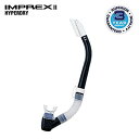 【中古】【輸入品・未使用】TUSA SP-580 Imprex II Hyperdry Scuba Diving Snorkel%カンマ% Black 141[...