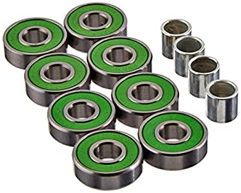 【中古】【輸入品・未使用】Sector 9 Cosmic Abec-7 Bearings with Spacers (Set of 8)