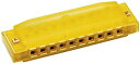 【中古】【輸入品・未使用】(Yellow) - Clearly Colourful Translucent Harmonica