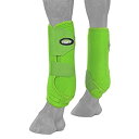 【中古】【輸入品・未使用】(Large%カンマ% Neon Green) - Tough-1 Vented Sport Boots Front