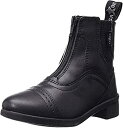 【中古】【輸入品・未使用】(11%カンマ% Black) - Saxon Childs Syntovia Zip Paddock Boot