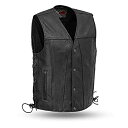 【中古】【輸入品・未使用】最初製造メンズシングルバックパネルベスト(ブラック) X-Large ブラック FIM618CFD-XL