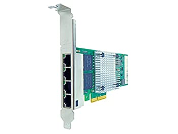 šۡ͢ʡ̤ѡAX-E4QCP-RJ : 10/100/1000MBS QUAD PORT RJ45 PCIE X4 NIC CARD 540-BBGX