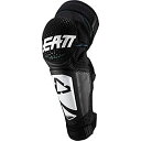 【中古】【輸入品・未使用】Leatt Brace 2019 3DF ハイブリッド EXT 膝&すね当て(S/M)(ホワイト/ブラック)