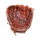 【中古】【輸入品・未使用】(32cm %カンマ% Right) - Shoeless Joe Gloves Fast Pitch Basket Weave Web Brown Glove