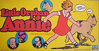 šۡ͢ʡ̤ѡLittle Orphan Annie # 49?Pursuit Game by Selchow & Richte...