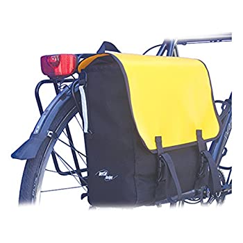 【中古】【輸入品・未使用】Inertia Monsoon Satchel Bicycle Pannier Bag - Single Side (Black/Yellow - One Size)