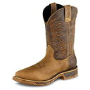【中古】【輸入品・未使用】Irish Setter Work メンズ 83912 マーシャル 11インチ プルオン スチールトゥ 防水 ワークブーツ US サイズ: 12 カラー: ブラウン