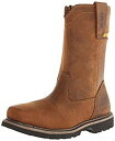 【中古】【輸入品・未使用】Caterpillar メンズ ウェルストン スチールトゥ ワークブーツ US サイズ: 10.5 Wide カラー: ブラウン