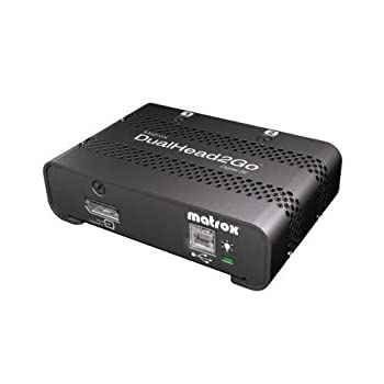【中古】【輸入品・未使用】Matrox D2G-DP2D-IF DualHead2Go デジタルSE ノートパソコン用