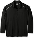 【中古】【輸入品・未使用】カッター&バックメンズBig and Tall CB Weathertec Ridge half-zip カラー: ブルー