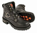 【中古】【輸入品・未使用】Milwaukee MBM9010-BLK-14 メンズ 6インチ サイドバックルブーツ (ブラック、サイズ14)
