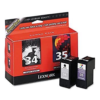 yÁzyAiEgpzGenuine NEW Lexmark 18C0535 34/ 35 High Yield Ink Combo Pack