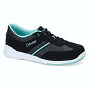 【中古】【輸入品・未使用】(9.5 US%カンマ% Black/Turquoise) - Dexter Dani Bowling Shoes