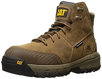 yÁzyAiEgpz[CATERPILLAR] Men's Device Comp Toe Waterproof/Dark Beige Work Boot