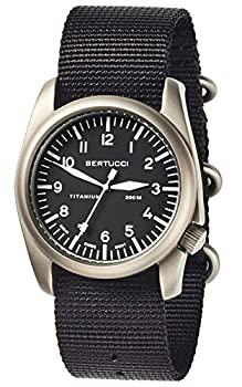 楽天スカイマーケットプラス【中古】【輸入品・未使用】Bertucci A-4T エアロウォッチ One Size Black Dial/Black Band