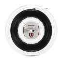 【中古】【輸入品・未使用】ウィルソン(Wilson) 2017 リボルブ スピン 200Mロール ポリエステル(17y3m)硬式テニスガット / 1.30mm ...