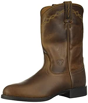 yÁzyAiEgpzAriat Heritage Roper EGX^u[c - fB[X U[ JEK[u[c%J}% uE(Distressed Brown)%J}% 7 Wide