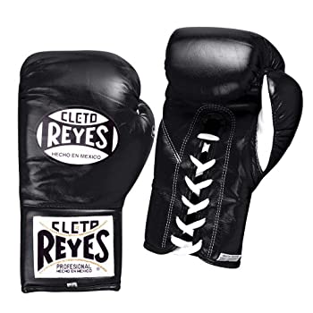 yÁzyAiEgpz(300ml%J}% Black) - Cleto Reyes Safetec Professional Boxing Fight Gloves - 300ml - Black