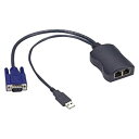 【中古】【輸入品・未使用】ブラックボックスCorp kv1405?aデュアルVGA USB rj45ブラックボックスCorporation kv1405?aブラックボックスKVMスイッチ/ KVMコンソール