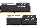 【中古】【輸入品・未使用】G.SKILL 16GB (2 x 8GB) TridentZシリーズ DDR4 PC4-30900 3866MHz メモリ デスクトップメモリ モデル F4-3866C18D-16GTZKW