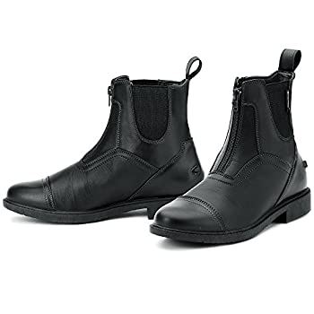 【中古】【輸入品・未使用】(36%カンマ% Black) - Ovation Ladies Energy Zip Front Paddock Riding Boots 【中古】【輸入品・未使用】(36%カンマ% Black) - Ovation Ladies Energy Zip Front Paddock Riding Boots